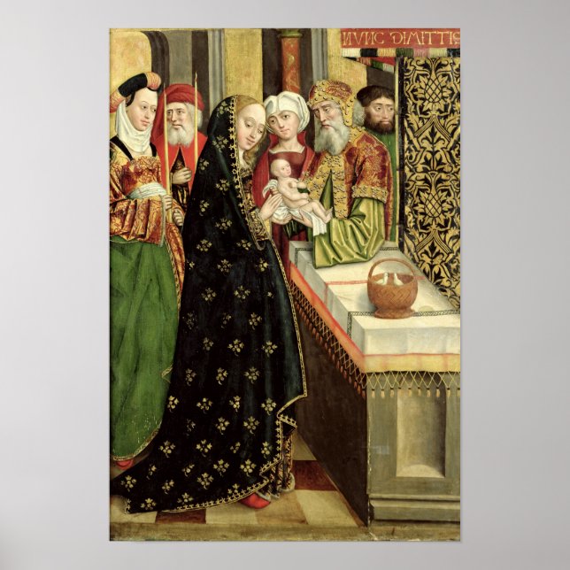 Die Präsentation im Tempel Poster (Vorne)