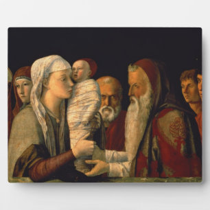 Die Präsentation von Jesus im Tempel Fotoplatte