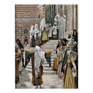 Die Präsentation von Jesus im Tempel Poster
