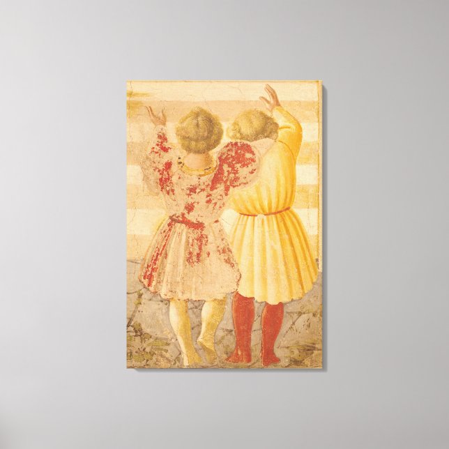 Die Präsentation von Mary im Tempel, 1433-34 Leinwanddruck (Vorderseite)