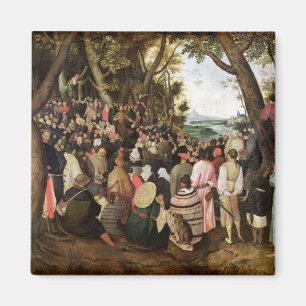 Die Predigt von Johannes der Baptist Magnet
