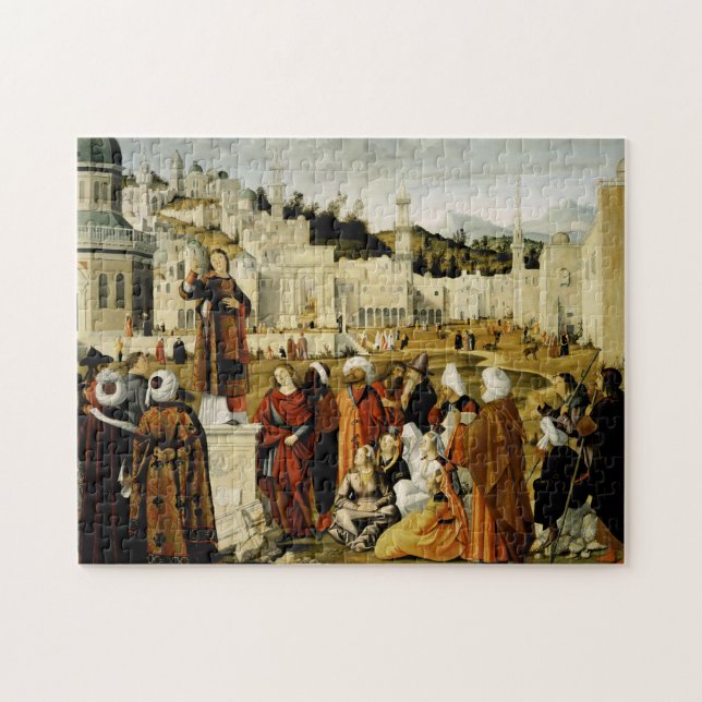 Die Predigt von St. Stephen in Jerusalem Puzzle (Horizontal)
