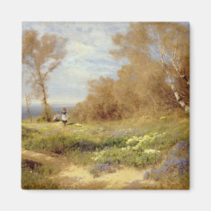 Die Primrose Gatherers Magnet