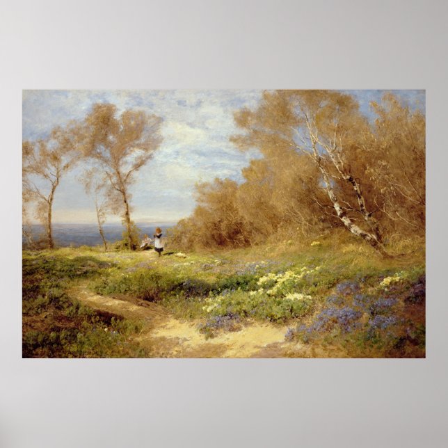 Die Primrose Gatherers Poster (Vorne)