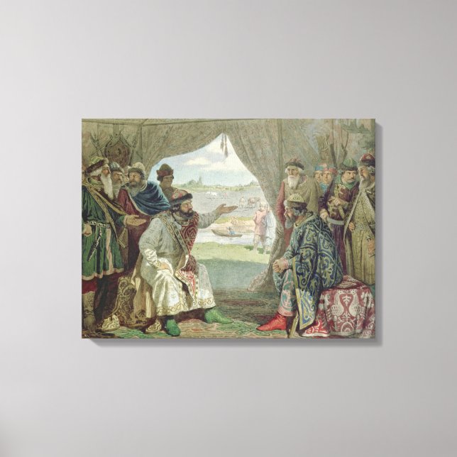 Die Prinzenkonvention Leinwanddruck (Vorderseite)