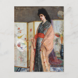 Die Prinzessin aus dem Land Porzellan Postkarte