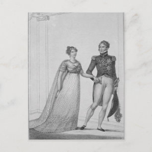 Die Prinzessin Charlotte von Wales und Prinz Postkarte