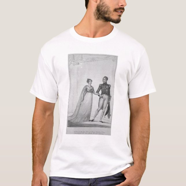 Die Prinzessin Charlotte von Wales und Prinz T-Shirt (Vorderseite)