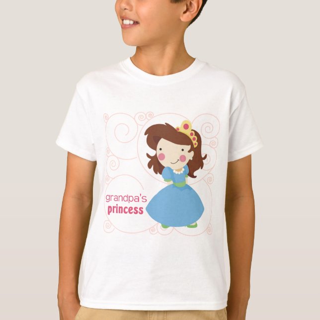 Die Prinzessin des Großvaters T-Shirt (Vorderseite)