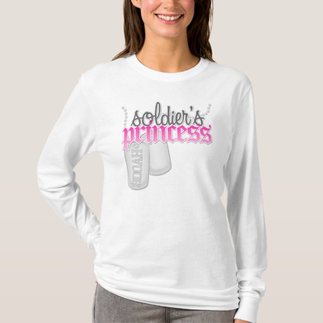 Die Prinzessin des Soldaten T-Shirt (Vorderseite)