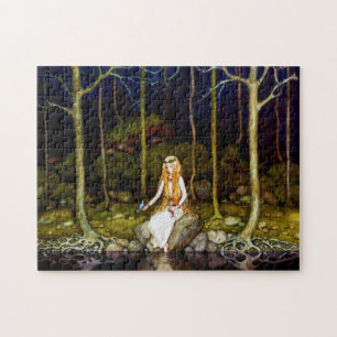 Die Prinzessin im Wald Puzzle