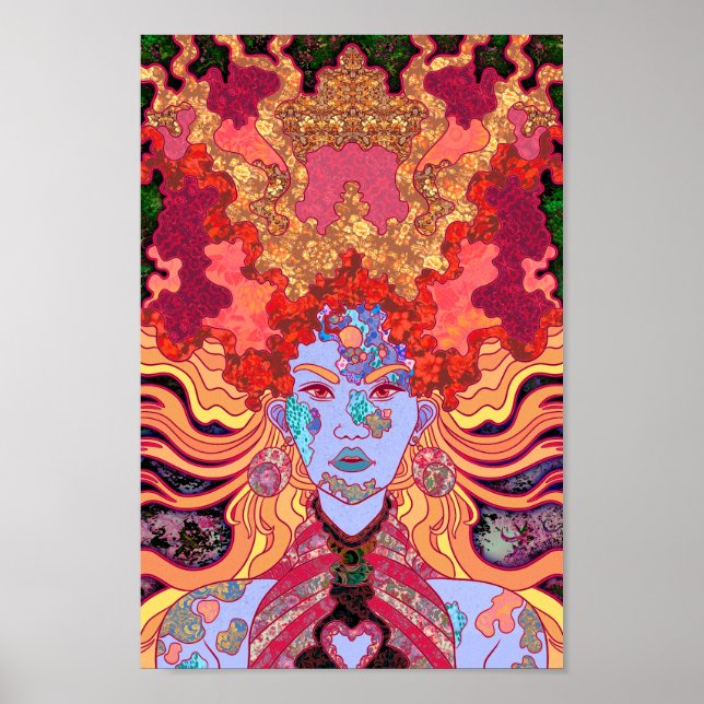Die Prinzessin in Rot Poster (Vorne)