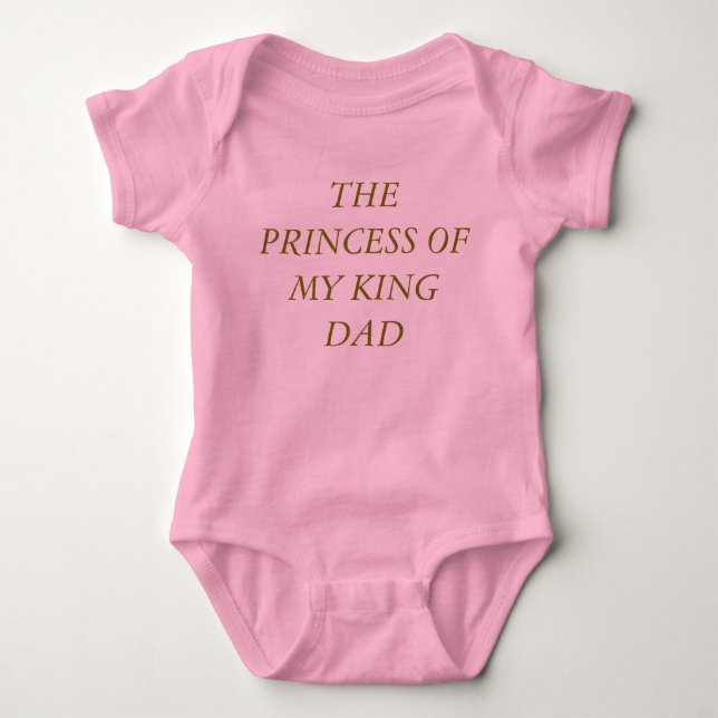 Die Prinzessin-Karosserien Baby Strampler (Vorderseite)