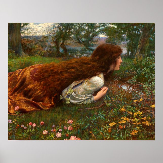 Die Prinzessin nach der Schule von Edward Robert H Poster (Vorne)