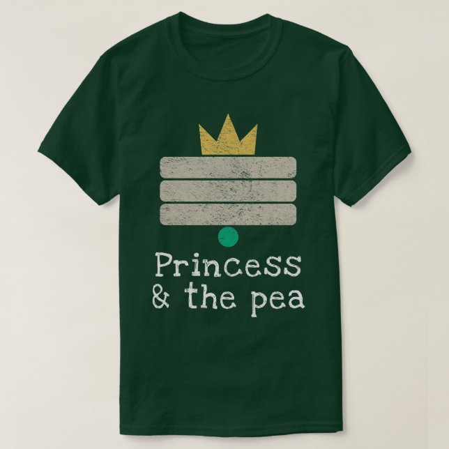 Die Prinzessin und die Pea Fairy Tale, Andersen, M T-Shirt (Design vorne)