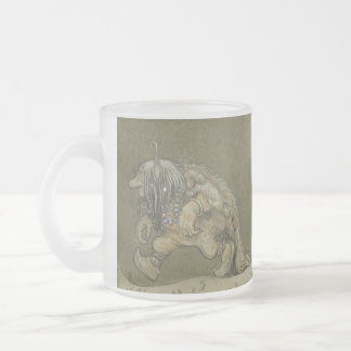 Die Prinzessin und die Trolle - John Bauer Mattglastasse