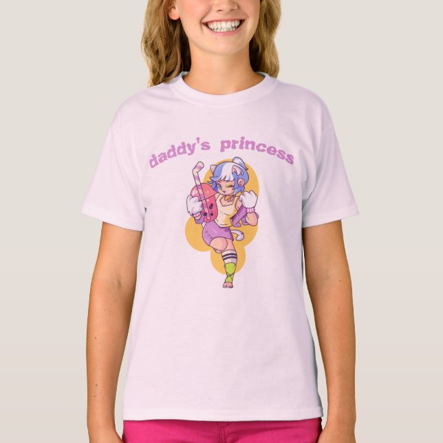 Die Prinzessin von Classic Daddy T-Shirt (Vorderseite)