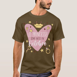 Die Prinzessinnen sind im Februar-T-Shirt Geboren T-Shirt