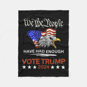 Die pro-republikanische Stimme Trump 2024 Wir, die Fleecedecke
