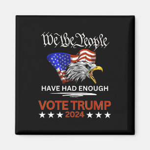 Die pro-republikanische Stimme Trump 2024 Wir, die Magnet