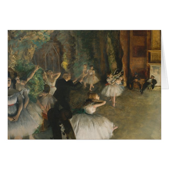 Die Probe des Balletts Onstage - Edgar entgasen (Vorderseite (Horizontal))