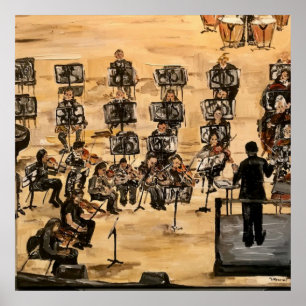 "Die Probe" in Acrylic Poster