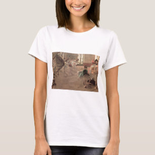 Die Probe von Edgar Degas, Vintage-Ballett-Kunst T-Shirt
