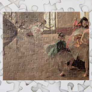 Die Probe von Edgar Degas, Vintage Ballettkunst Puzzle