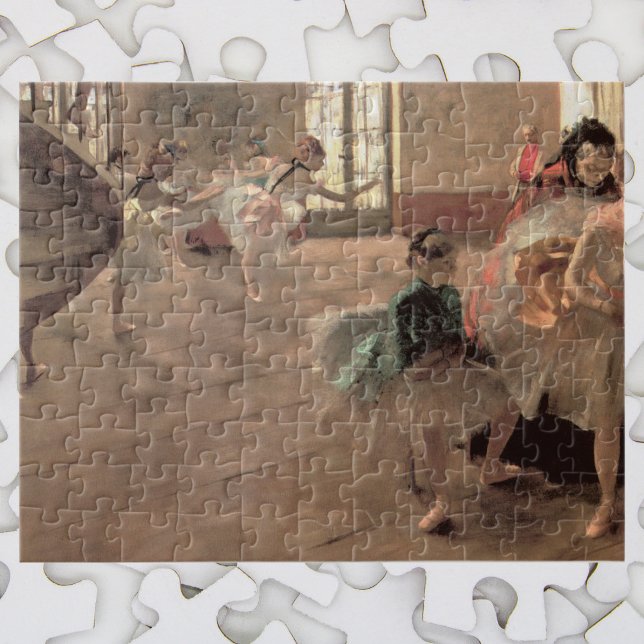 Die Probe von Edgar Degas, Vintage Ballettkunst Puzzle (Von Creator hochgeladen)