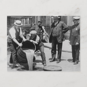 Die Prohibitionsjahre Postkarte