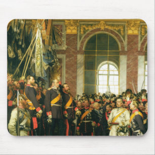 Die Proklamation von Wilhelm als Kaiser Mousepad