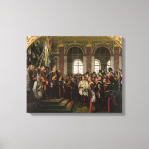Die Proklamation von Wilhelm Leinwanddruck