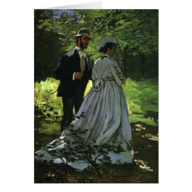 Die Promenade, auch die Trolle von Claude Monet (Vorne)