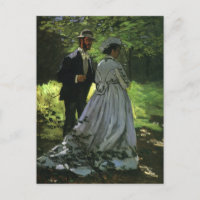 Die Promenade, auch die Trolle von Claude Monet