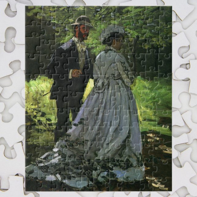 Die Promenade, auch die Trolle von Claude Monet Puzzle (Von Creator hochgeladen)