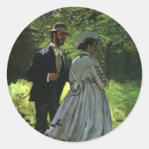 Die Promenade, auch die Trolle von Claude Monet