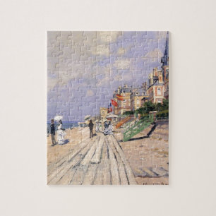 Die Promenade bei Trouville Claude Monet Puzzle