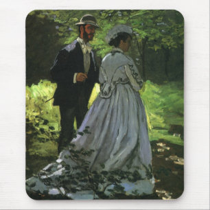 Die Promenierenden, auch bekannt als Die Spaziergä Mousepad