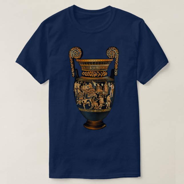 Die Pronomos-Vase T-Shirt (Design vorne)