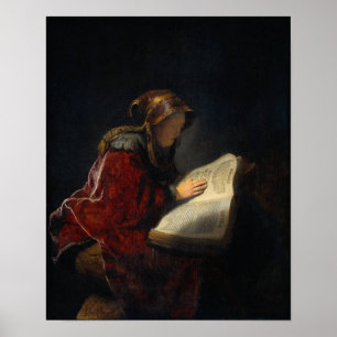 Die Prophetess Anna Poster