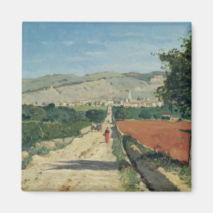 Die provenzalische Landschaft Magnet