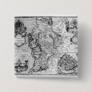 Die Provinz von Connaught mit der Stadt von Button