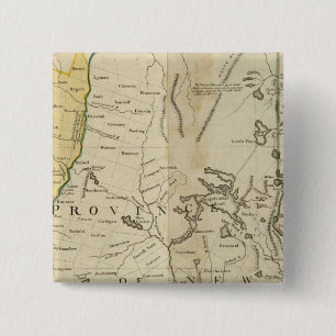 Die Provinzen von Massachusetts Bay Button