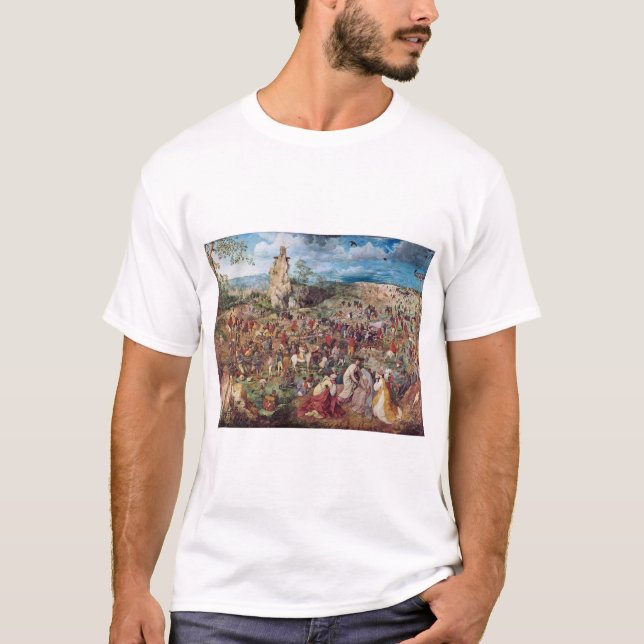 Die Prozession nach Calvary, Pieter Bruegel T-Shirt (Vorderseite)