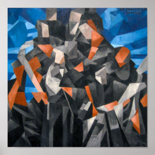 Die Prozession, Sevilla Francis Picabia Poster