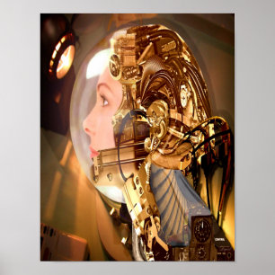 Die Prüfung wird gedruckt Poster