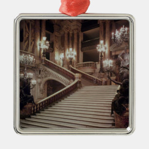 Die Prunktreppe der Oper-Garnier Silbernes Ornament