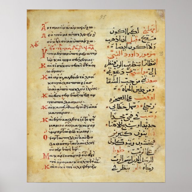 Die Psalmen des Propheten David Poster (Vorne)