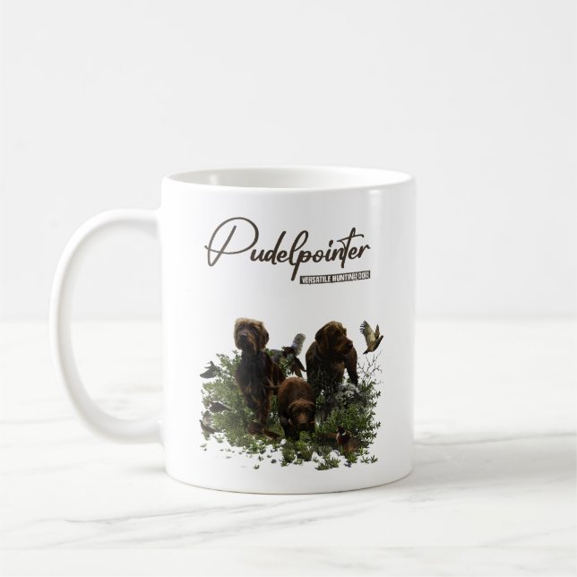 Die Pudelpointer-Tasse Kaffeetasse (Links)