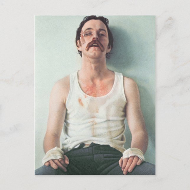 Die Pugilistin 1976 Postkarte (Vorderseite)